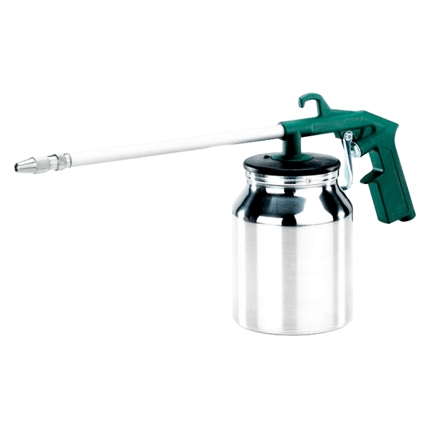 Pistola pulverizadora, garrafa de pressão