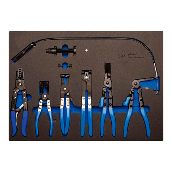 Kit de alicates de abraçadeira