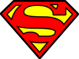 10972 SUPERMAN Zonnescherm voor auto