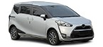 Acheter pièces détachées TOYOTA SIENTA à bas prix