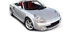 Acheter pièces détachées TOYOTA MR 2 à bas prix