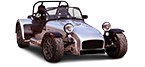Compre barato peças de carros CATERHAM SEVEN