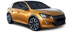 Acheter pièces détachées PEUGEOT 208 à bas prix