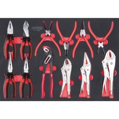 KS TOOLS Jogo de alicates - 711.1012