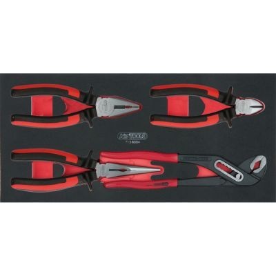 KS TOOLS Jogo de alicates - 713.6004