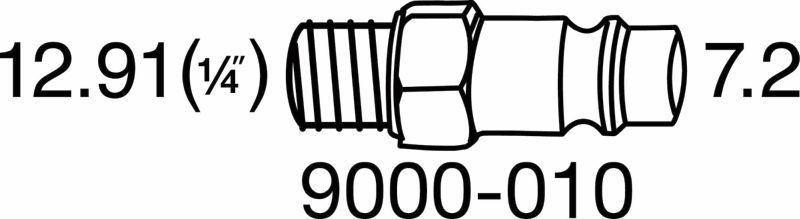 HAZET Pistola de ar comprimido 9048P-1