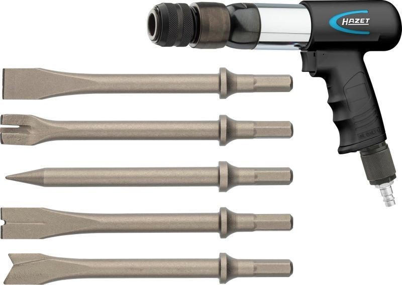 HAZET Kit de martelos buriladores - 9035H/6