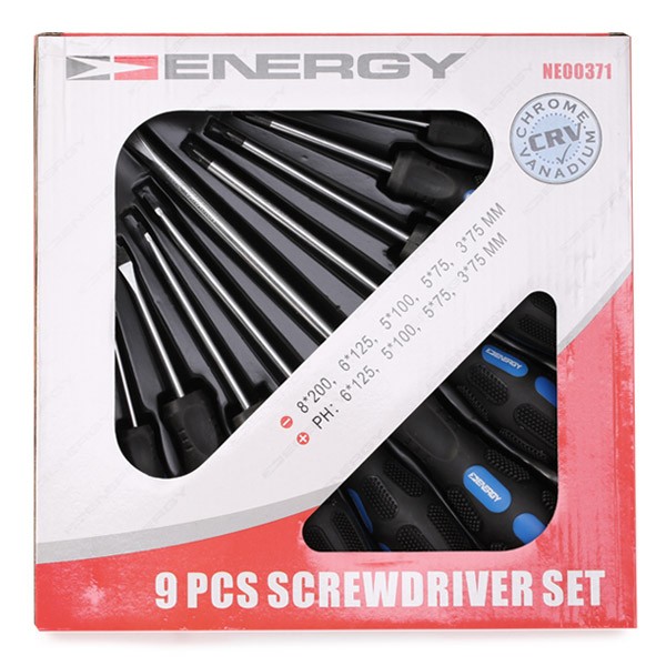 ENERGY Conjunto de chaves de parafusos - NE00371