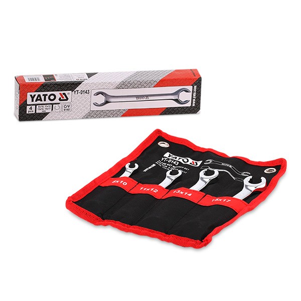 YATO Kit de chaves, tubos de travão - YT-0143