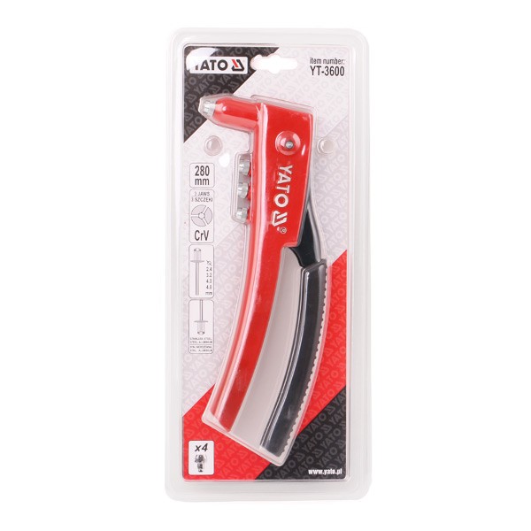 YATO Alicate de rebitar - YT-3600