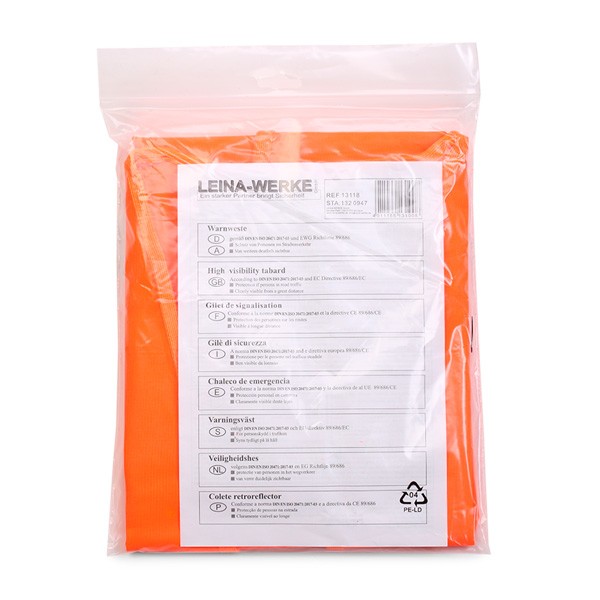 LEINA-WERKE Coletes refletores para automóveis - REF 13118