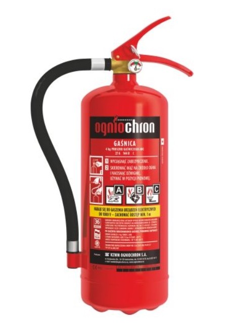 OGNIOCHRON Extintores para automóveis - GP4X ABC 4KG