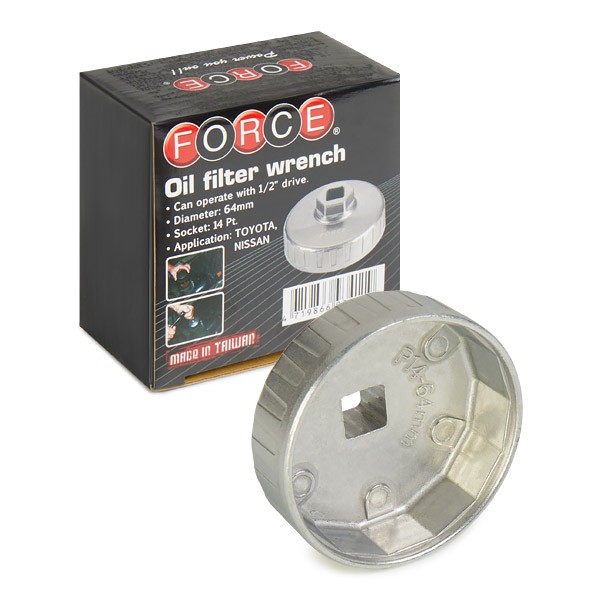FORCE Chave para filtro de óleo - 6316514