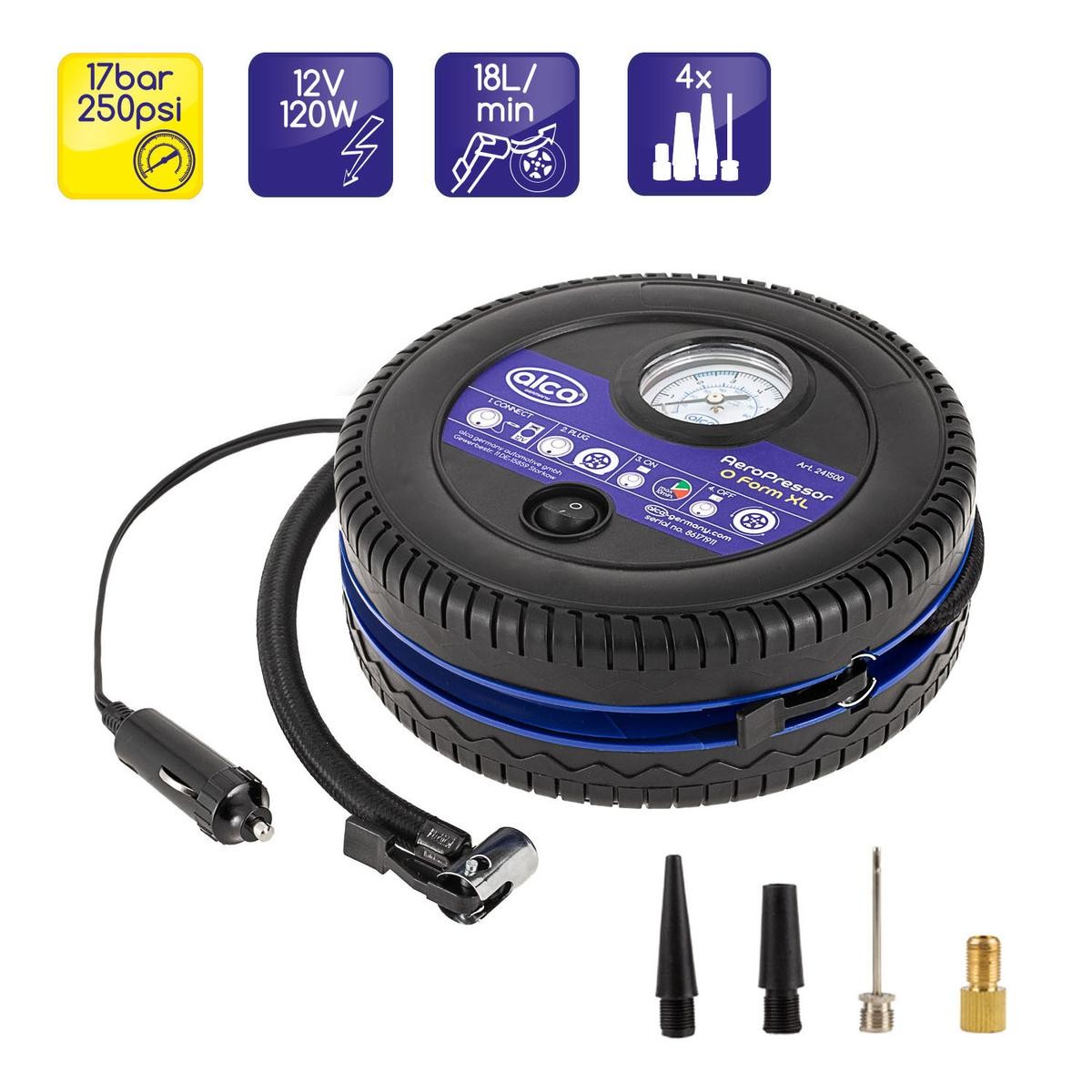 ALCA Mini compressor de ar para automóveis - 241500
