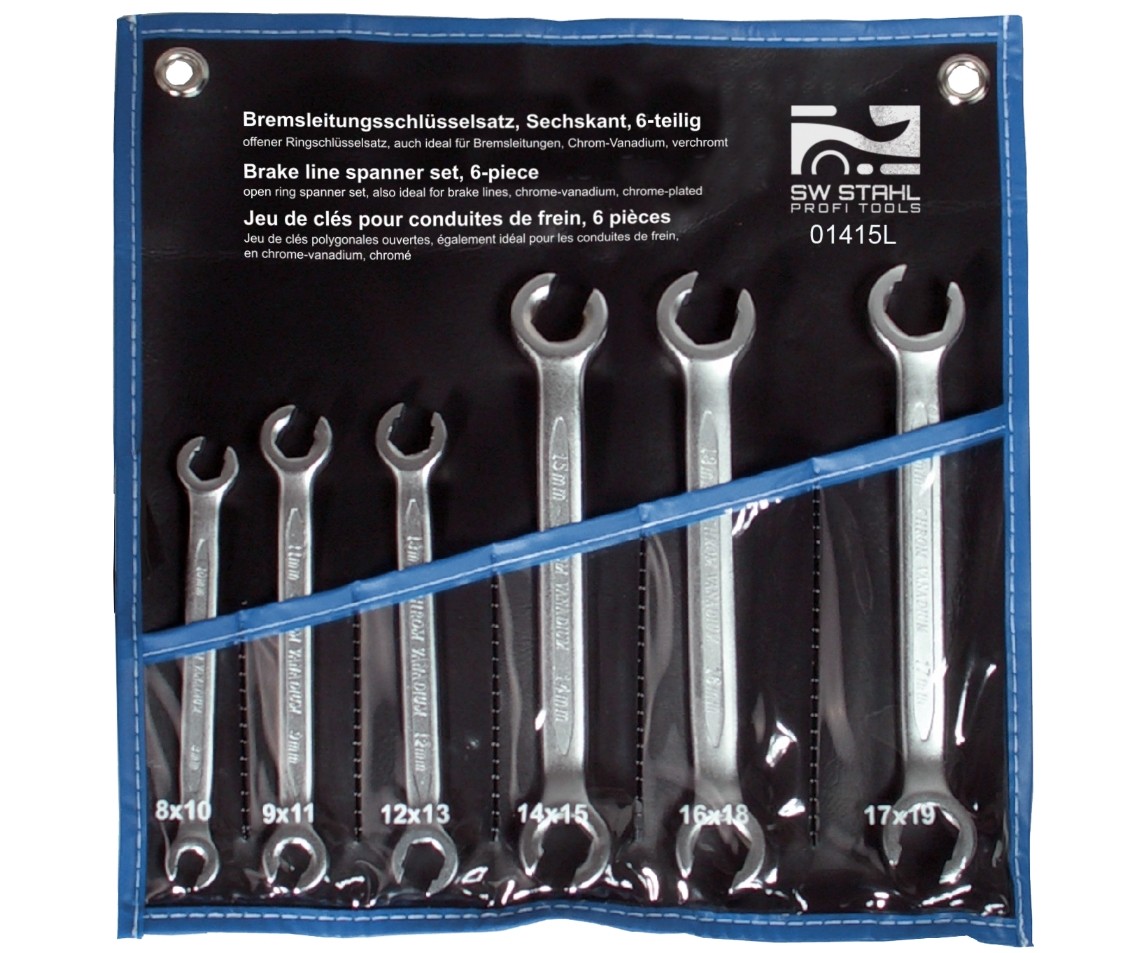 SW-Stahl Kit de chaves, tubos de travão - 01415L