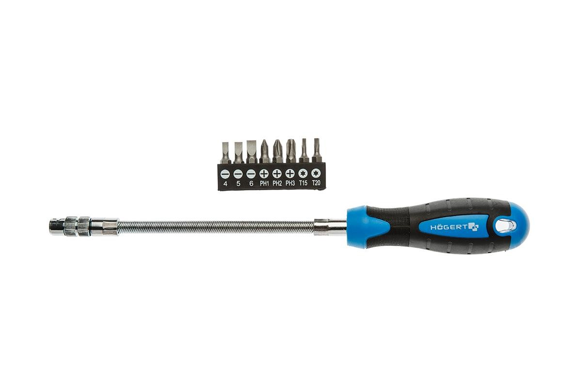 Hogert Technik Chave de fendas com bits - HT1S090