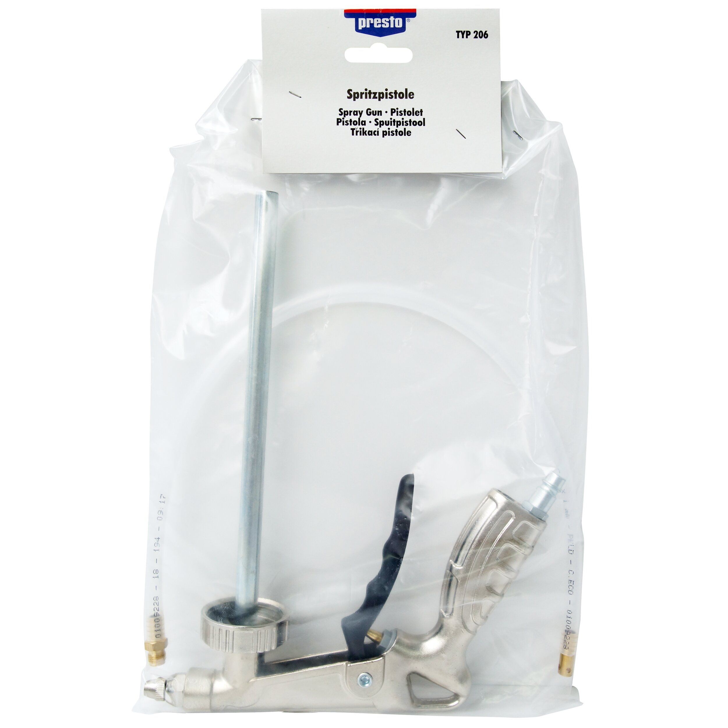 PRESTO Pistola pulverizadora, protecção anti-corrosiva - 551059