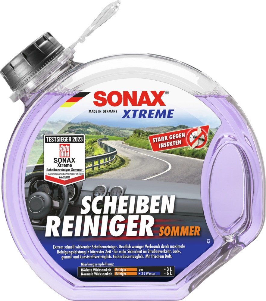 SONAX Detergente, sistema de lava-vidros 02724000