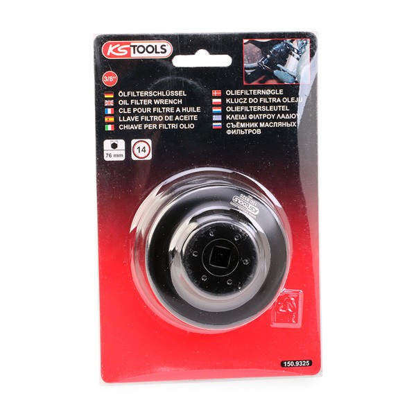 KS TOOLS Chave para filtro de óleo - 150.9325