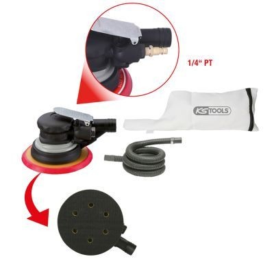 KS TOOLS Lixadeira excêntrica - 515.3066