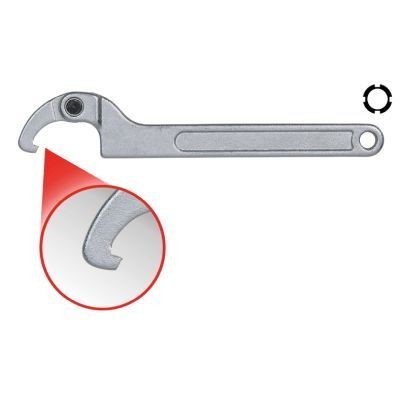 KS TOOLS Chave de gancho - 517.1320
