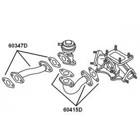 57mm AGR Ventil TDI 1.9 Performance AGR Ersatzrohr 1.9 TDI 130/160 für