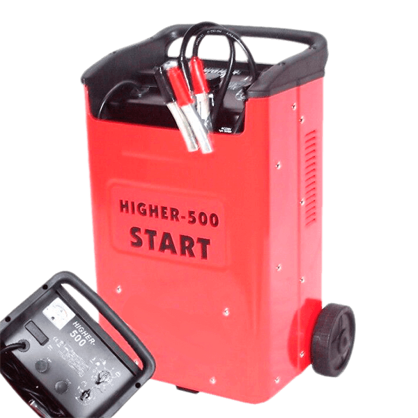 Wagen, acculader / -starter