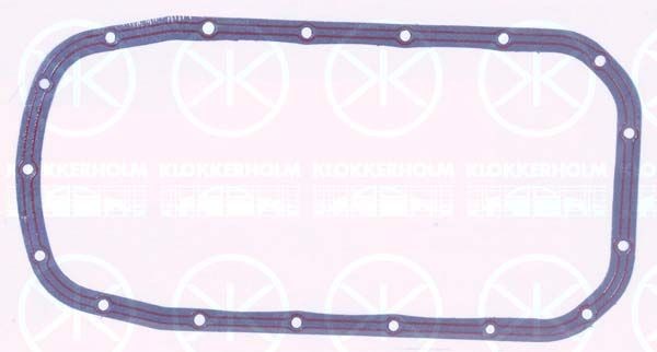 KLOKKERHOLM Oil sump gasket 6005481 KIA KLOKKERHOLM oil pan gasket 6005481