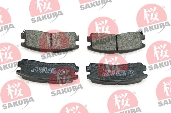 SAKURA Bremsbeläge 601-50-4220 601-50-4220 Bremsklötze MITSUBISHI OUTLANDER SAKURA kaufen