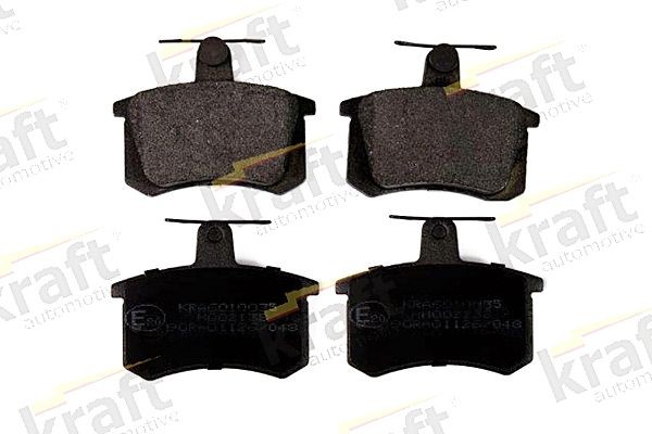KRAFT Bremseklosser 6010035 KRAFT 6010035 Bremsekloss-sett Audi Quattro 85 pris