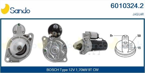 SANDO Startmotor 6010324.2 SANDO 6010324.2 Starter Jaguar XJ40 goedkoop