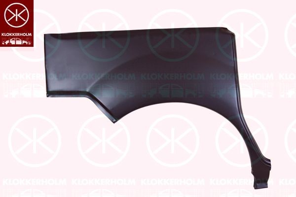 KLOKKERHOLM Bagskærm / Karrosseriside 6010582 Hjulkasse KLOKKERHOLM Lexus GS 6010582