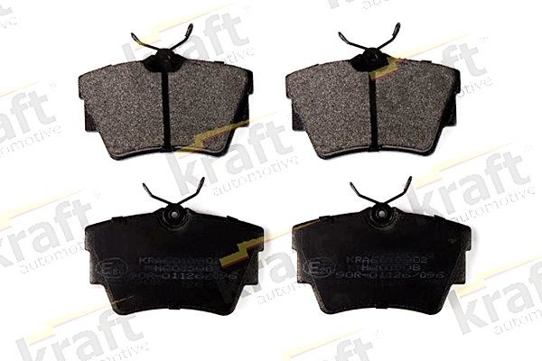 KRAFT Pastilhas de travão 6010902 KRAFT 6010902 Pastilhas de freio Opel Vivaro Van originais preço