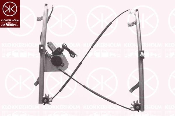 KLOKKERHOLM Mechanizmus zdvíhania okna 60111802 60111802 Mechanizmus zdvíhania okná MERCEDES-BENZ GLC KLOKKERHOLM
