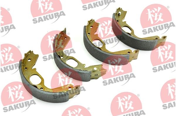 SAKURA Bremsbackensatz 602-50-4218 602-50-4218 SAKURA Bremsbacken für Trommelbremse Tabelle