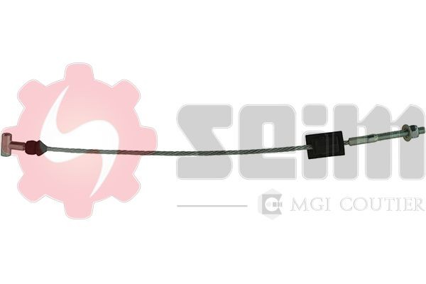 SEIM Tautrekk, håndbremse 602240 Håndbremsekabel SEIM TRIBUTE 602240 billige