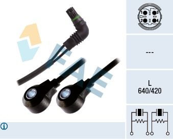 FAE Knackningssensor 60255 FAE 60255 Knackningssensor BMW E39 original