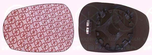 KLOKKERHOLM Mirror Glass, outside mirror 60321064 60321064 KLOKKERHOLM glass for wing mirror RENAULT CAPTUR