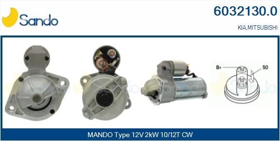 SANDO Startmotor 6032130.0 Startmotor SANDO LANCER 6032130.0 goedkoop