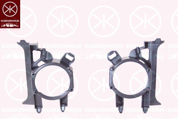 KLOKKERHOLM Hus, tågelys 6034917 Tågeforlygter KLOKKERHOLM Renault MODUS 6034917