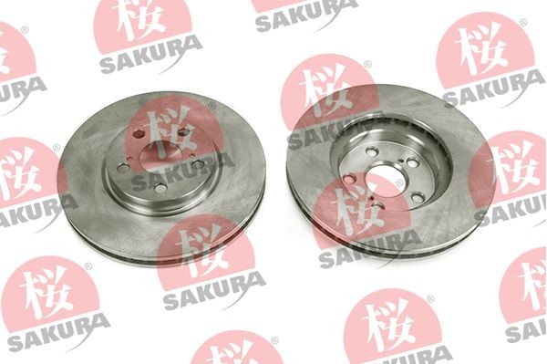 SAKURA Bremseskive 604-20-3872 604-20-3872 Bremseskive TOYOTA AURIS SAKURA
