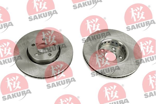 SAKURA Bremseskive 604-20-3874 Bremseskive SAKURA AURIS 604-20-3874 billige