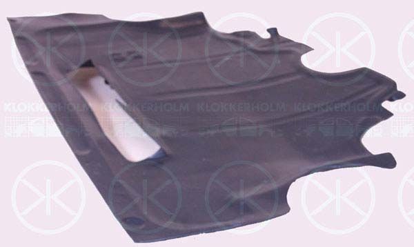 KLOKKERHOLM Engine Cover 6049795 6049795 KLOKKERHOLM engine splash shield for RENAULT SCÉNIC
