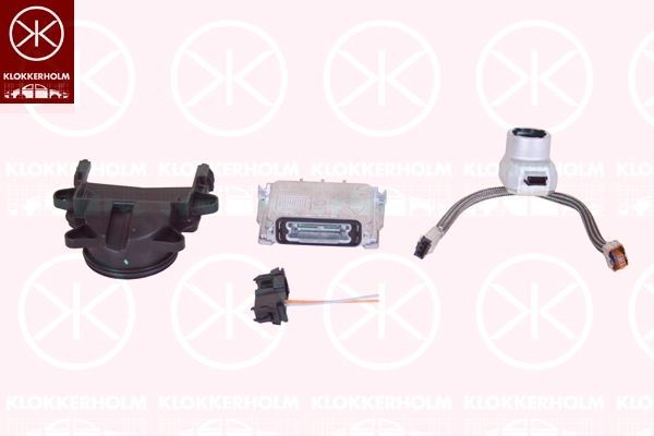 KLOKKERHOLM Predradník plynovej výbojky 60550070A1 Xenónové svetlo KLOKKERHOLM Audi A8 60550070A1