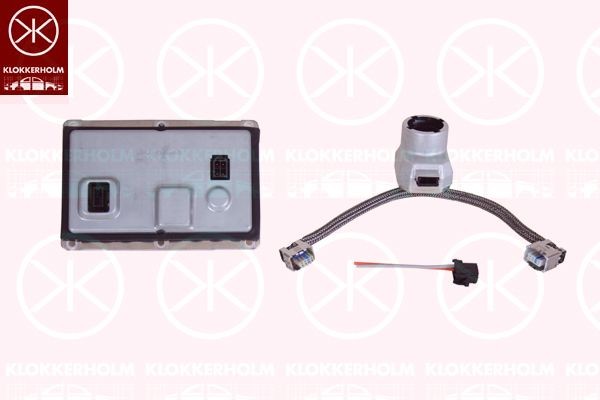 KLOKKERHOLM Xenon-voorschakelunit 60550071A1 Mercedes-Benz SLK Xenonlicht KLOKKERHOLM 60550071A1
