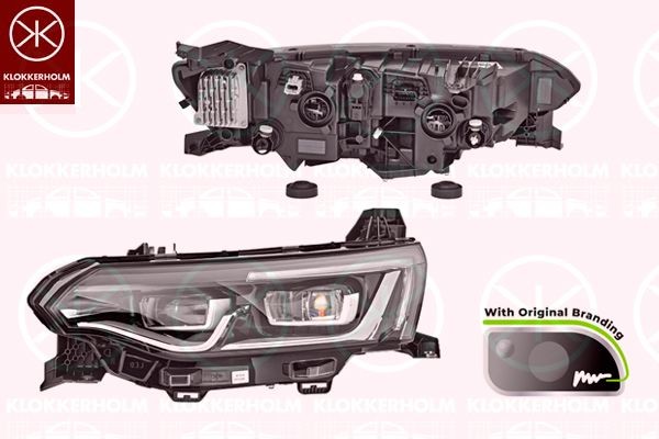 KLOKKERHOLM Xenon-voorschakelunit 60550072A1 Xenonlicht KLOKKERHOLM SLK 60550072A1 goedkoop