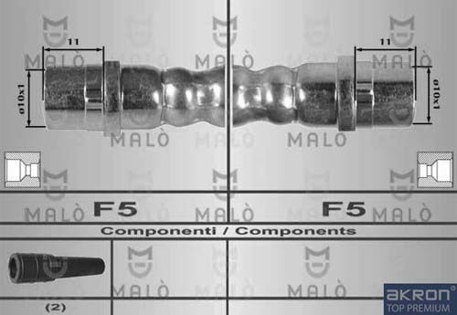 MALÒ Reparationssats, växelhävarm 6057 6057 MALÒ kulhuvud växellänkage CITROЁN VISA