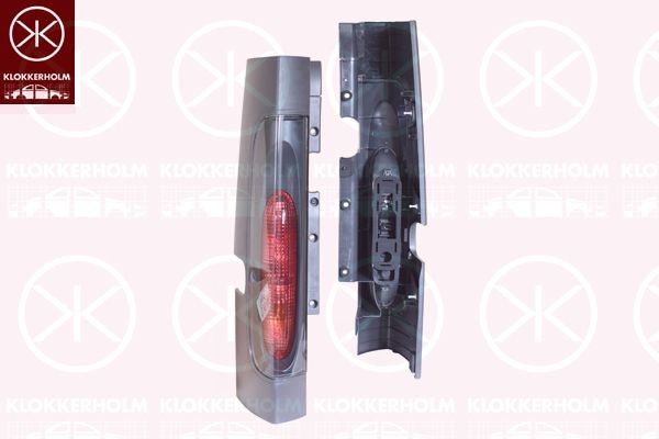 KLOKKERHOLM Πίσω φως 60620709A1 60620709A1 Πίσω φανάρια OPEL SIGNUM KLOKKERHOLM