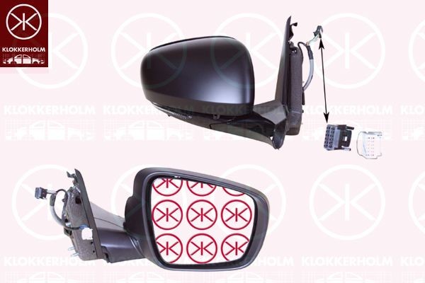 KLOKKERHOLM Condensador, ar condicionado 6062305459 6062305459 Condensador de climatização RENAULT MEGANE KLOKKERHOLM