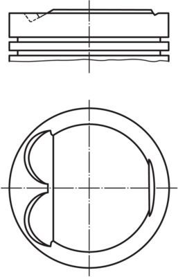 MAHLE Stempel 607 77 00 MAHLE 6077700 Motor stempel Toyota Avensis T22 Stasjonsvogn pris